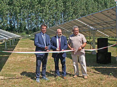 solar power plant with sun tracker system, Astrasun